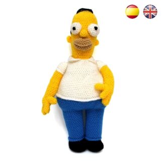 Patrón Amigurumi Homer Simpson