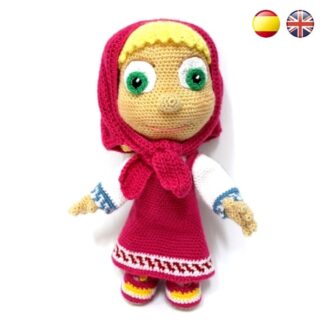 Patrón amigurumi Masha