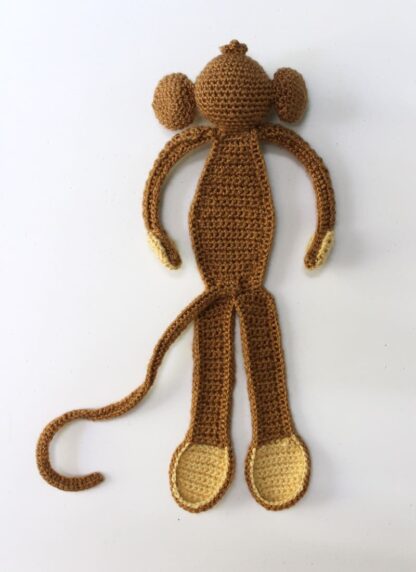 Patrón Amigurumi Monito Marcapáginas - Imagen 5