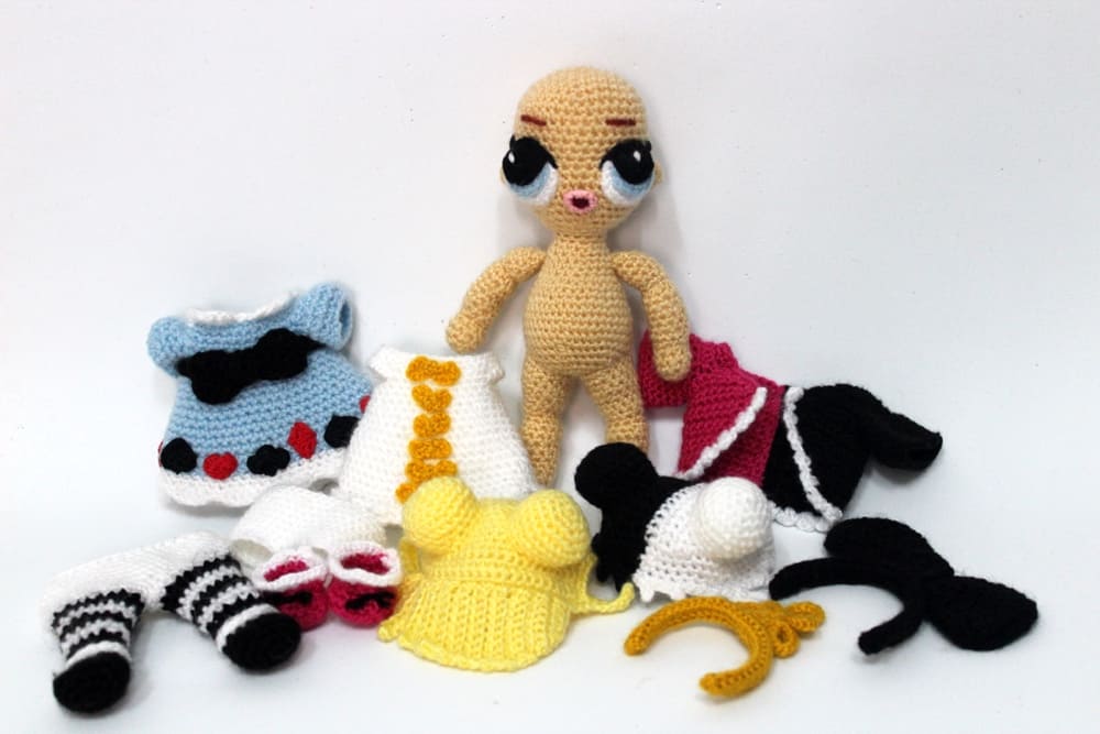 Muñecas lol a crochet patrones gratis sales