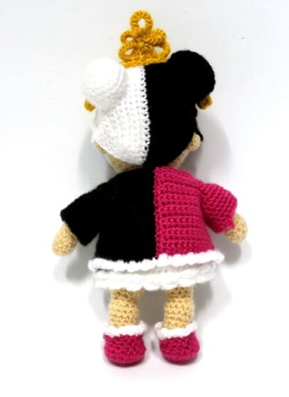 Patrón Amigurumi Muñeca LOL - Reina de Corazones y Alicia - Imagen 4