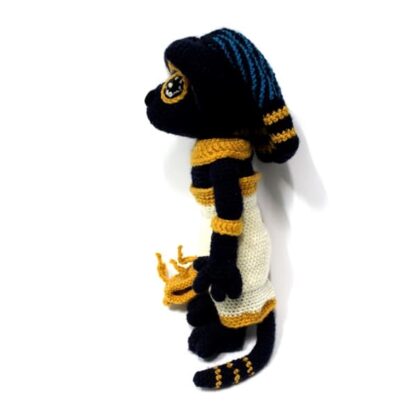 Bastet (Diosa egipcia) patrón amigurumi - Imagen 2