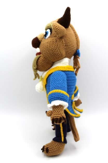 Patrones Bella, Bestia y Din-Don amigurumis - Imagen 6