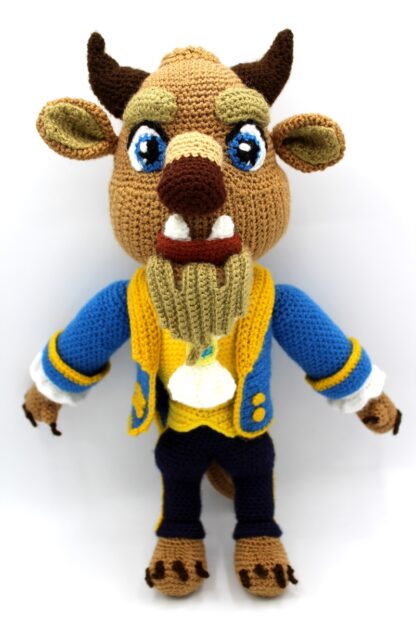 Patrones Bella, Bestia y Din-Don amigurumis - Imagen 5