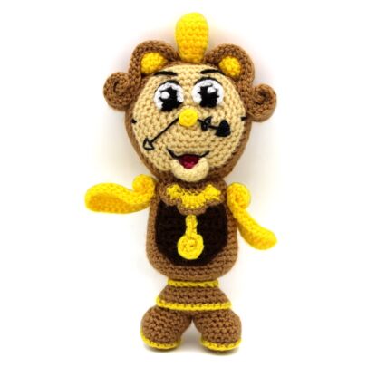 Patrones Amigurumi Mrs Potts, Lumiere, Chip y Din-Don - Imagen 8
