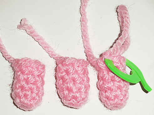 Cómo tejer la unión de los dedos de nuestros Amigurumis