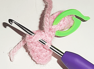 Cómo tejer la unión de los dedos de nuestros Amigurumis