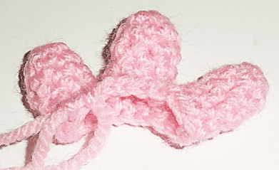 Cómo tejer la unión de los dedos de nuestros Amigurumis