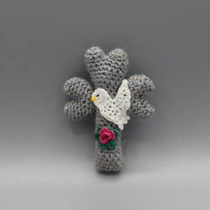 Patrones Comunión Amigurumi: Niño, Niña, Ángel, Libro y Cruz - Imagen 7
