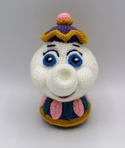 Patrones Amigurumi Mrs Potts, Lumiere, Chip y Din-Don - Imagen 6