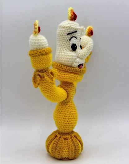 Patrones Amigurumi Mrs Potts, Lumiere, Chip y Din-Don - Imagen 5