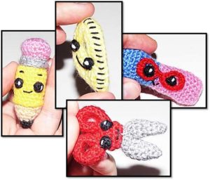 Mini Amigurumis Back to School