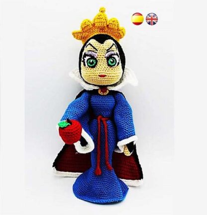 Patrón Amigurumi Reina Malvada
