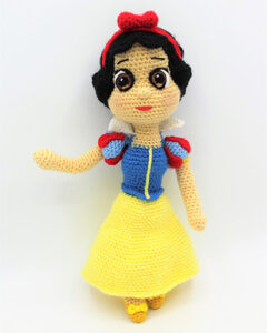 Patrón pdf amigurumi Blancanieves