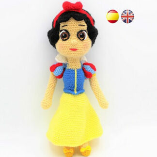 Patrón amigurumi Blancanieves