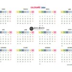 Calendario Organizador 2020 (para imprimir)