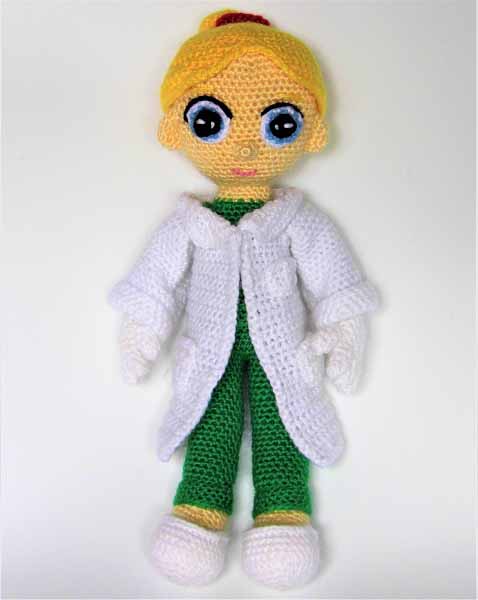 doctora amigurumi