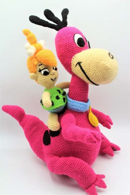 Patrón amigurumi Dino (Picapiedra) - Imagen 9