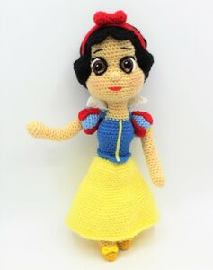 Blancanieves amigurumi