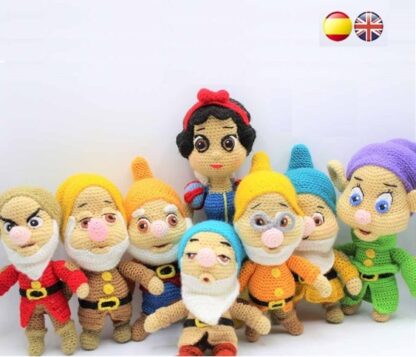 Patrones Blancanieves y los Siete Enanitos