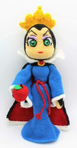 Reina Malvada amigurumi