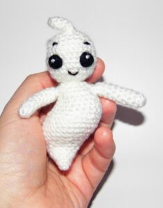 ghost amigurumi pattern