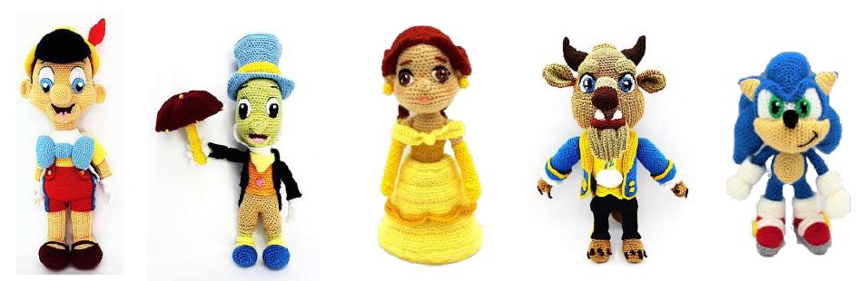 Personajes Amigurumi 4: 15 Patrones para tejer personajes de crochet