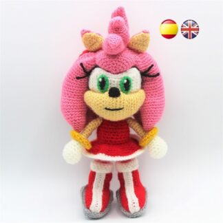 Patrón amigurumi Amy Rose