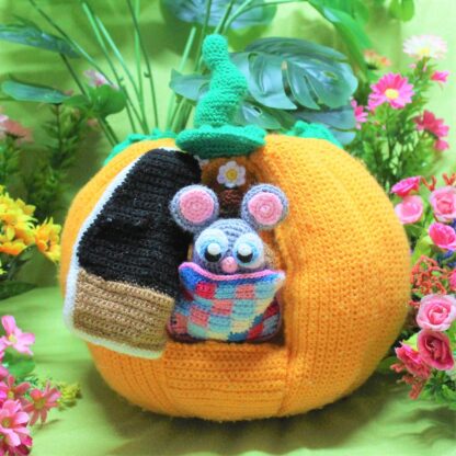 Patrón amigurumi Casa Calabaza - Imagen 16