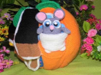 Patrón amigurumi Casa Calabaza - Imagen 14