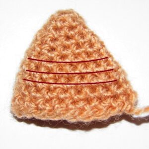 Right side and wrong side in amigurumis