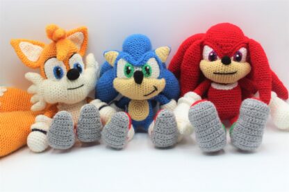 Patrón amigurumi Knuckles - Imagen 8