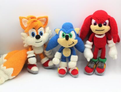 Patrón amigurumi Knuckles - Imagen 7