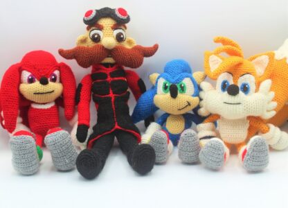 Patrón amigurumi Robotnik - Imagen 9