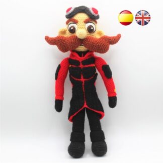 Patrón amigurumi Robotnik