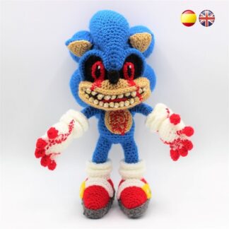 Patrón amigurumi Sonic.EXE