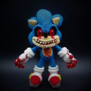 Patrón amigurumi Sonic.EXE