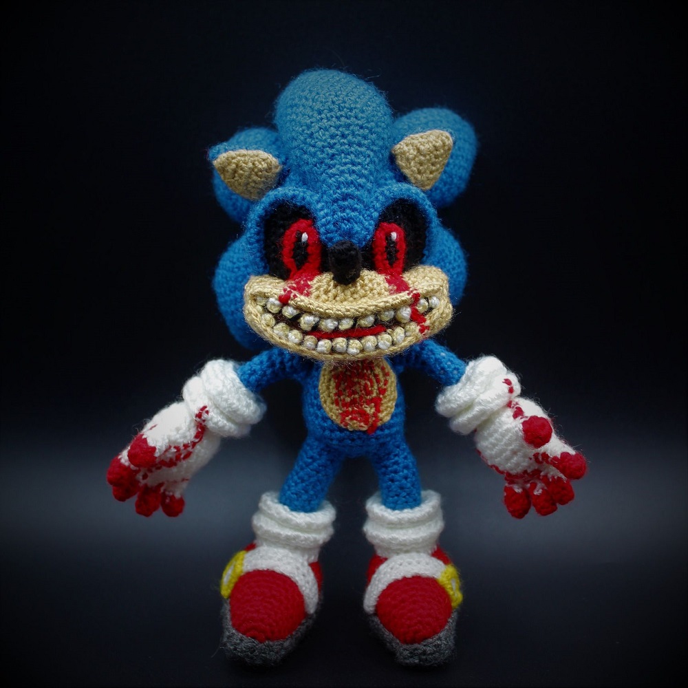 Patr n amigurumi Sonic.EXE Sue os Blanditos