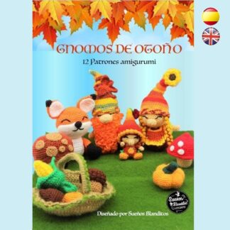 Gnomos de Otoño: 12 Patrones para tejer amigurumis otoñales