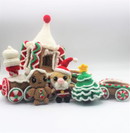 Patrones amigurumi Tren y Casa de Jengibre - Imagen 3