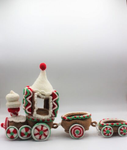 Patrón amigurumi Tren de Jengibre - Imagen 3