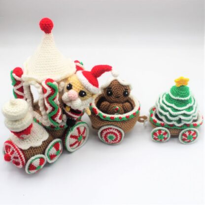 Patrón amigurumi Tren de Jengibre - Imagen 5