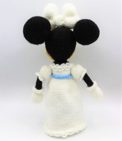 Patrones amigurumi Mickey novio y Minnie novia - Imagen 7