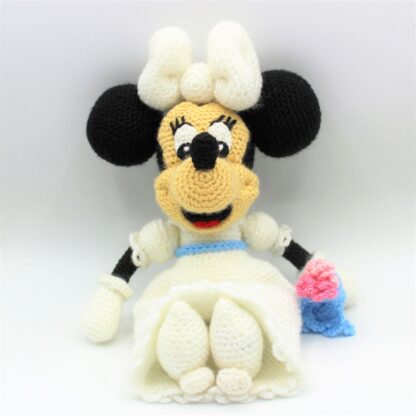 Patrones amigurumi Mickey novio y Minnie novia - Imagen 10