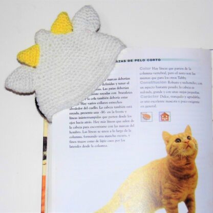 Patrón Amigurumi Vaquita Marcapáginas - Imagen 8
