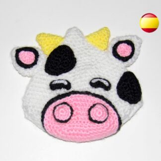 Patrón Amigurumi Vaquita Marcapáginas
