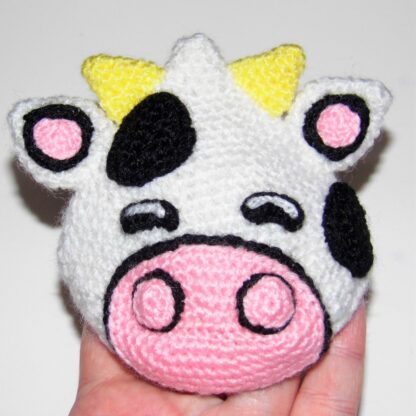 Patrón Amigurumi Vaquita Marcapáginas - Imagen 2