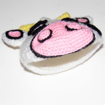 Patrón Amigurumi Vaquita Marcapáginas - Imagen 6
