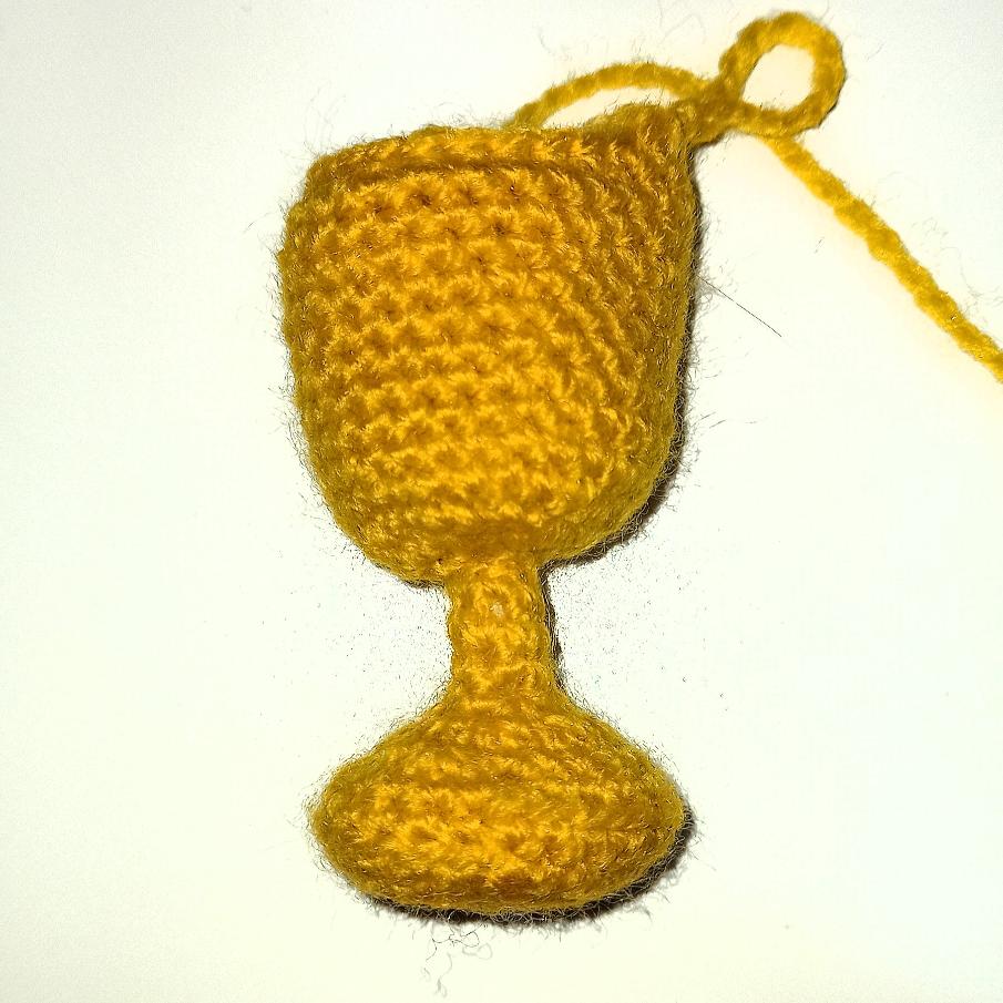 Trofeo patrón amigurumi