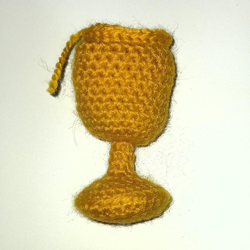 Trofeo patrón amigurumi